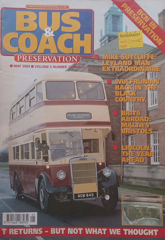 Bus & Coach Preservation (May 2003, Vol. 5, No. 12)