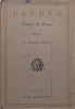 Dryden: Poetry & Prose (Published 1925) | D. Nichol Smith (Ed.)