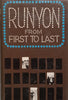 From First to Last | Damon Runyon