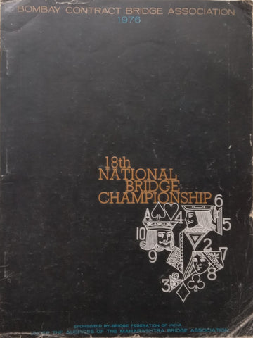 18th National Bridge Championship, 1976 (Bombay Contract Bridge Association)