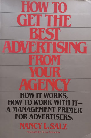 How to Get the Best Advertising From Your Agency | Nancy L. Salz