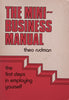 The Mini-Business Manual: The First Steps to Employing Yourself | Theo Rudman