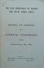 The New Dimensions of Mission for South Africa Today: Reports and Addresses of a National Conference, 1964