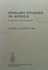 English Studies in Africa (Vol. 24 No. 1)