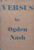 Versus | Ogden Nash