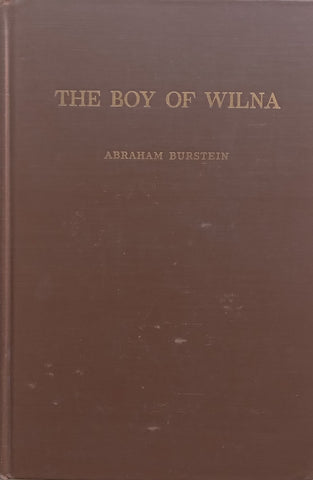 The Boy of Wilna | Abraham Burstein