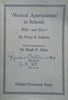 ‘Musical Appreciation’ in Schools: Why – and How? | Percy A. Scholes