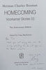 Homecoming: Voorkamer Stories II (Inscribed by Editor in the Groot Marico) | Herman Charles Bosman