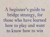 Improve your Bridge | Rixi Markus