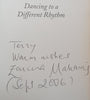 Dancing to a Different Rhythm: A Memoir (Inscribed by Author) | Zarina Maharaj