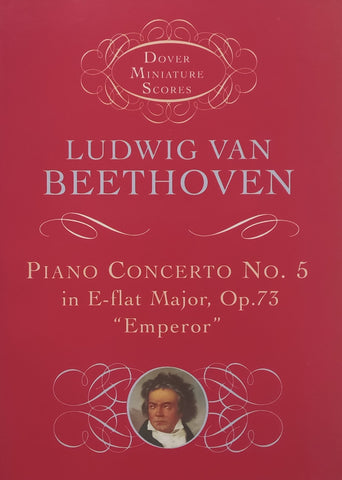 Beethoven: Piano Concerto No. 5 (Dover Miniature Score)