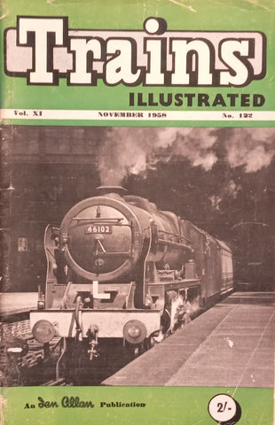 Trains Illustrated (Vol. 9, No. 122, November 1958)