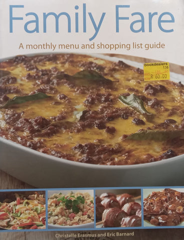 Family Fare: A Monthly Menu and Shopping List Guide | Christelle Erasmus & Eric Barnard