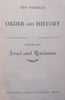 Order and History, Volume 1: Israel and Revelation | Eric Voegelin