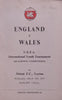 England v Wales, 18 March 1970 (Official Programme)