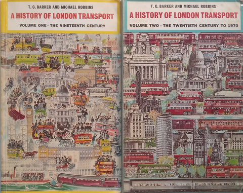 A History of London Transport (2 Vols.) | T. C. Barker & Michael Robbins