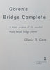 Goren’s Bridge Complete | Charles H. Goren