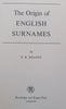 The Origin of English Surnames | P. H. Reaney