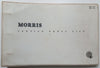 Morris Service Parts List (For the Original Morris Mini)