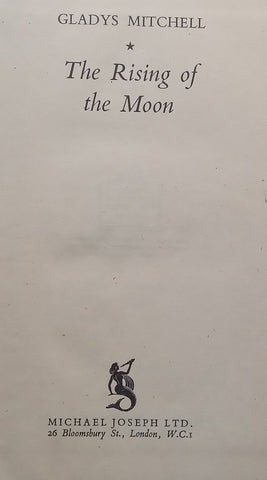 The Rising of the Moon | Gladys Mitchell