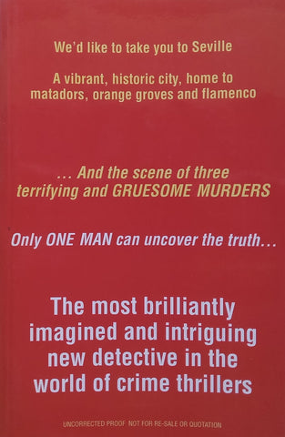 The Blind Man of Seville (Early Reading Copy) | Robert Wilson