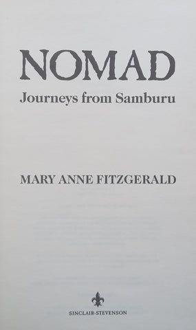 Nomad: Journeys from Samburu | Mary Anne Fitzgerald