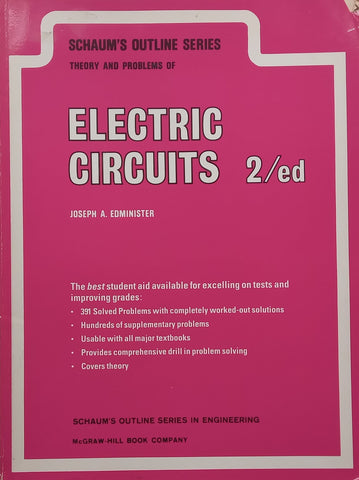 Theory and Application of Electric Circuits (2nd Ed. Schaum’s Outline Series) | Joseph A. Edminster