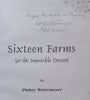 Sixteen Farms, or The Impossible Dream (Inscribed by Author) | Pinkey Watermeyer