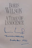 A Time of Innocence (Inscribed by Author) | Boris Wilson