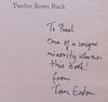 Twelve Rows Back (With Author’s Humorous Inscription) | Tom Eaton