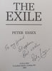 The Exile (Inscribed by Author) | Peter Essex