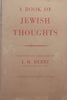 A Book of Jewish Thoughts | J. H. Hertz (Ed.)