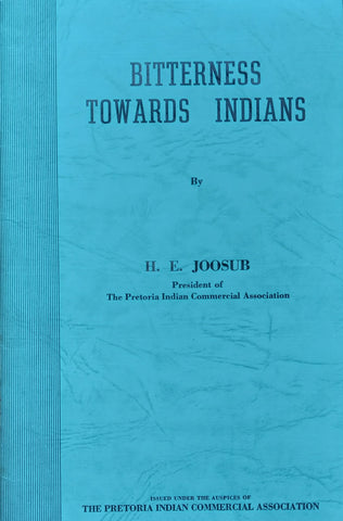 Bitterness Towards Indians (Afrikaans/English Dual-Language Edition) | H. E. Joosub