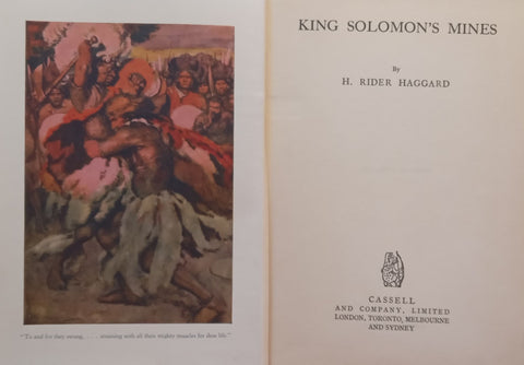 King Solomon’s Mines (Published 1933) | H. Rider Haggard