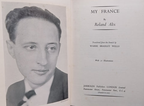 My France (Published 1939) | Roland Alix