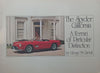 The Spyder California: A Ferrari of Particular Distinction | George M. Carrick