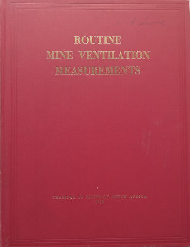 Routine Mine Ventilation Measurements