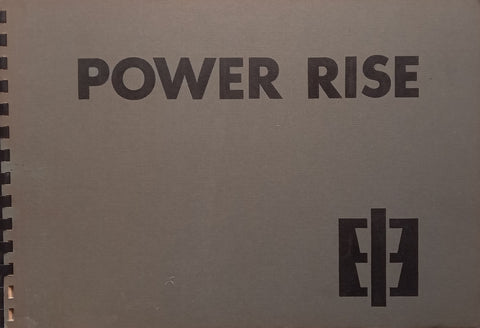 Power Rise (With Loosely Inserted Compliments Slip and Article)