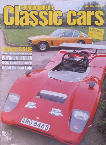 Thoroughbred & Classic Cars (January 1982)