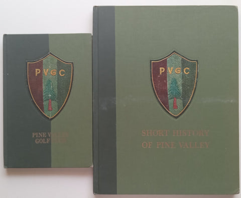 Pine Valley Golf Club & Short History of Pine Valley (2 Volumes)