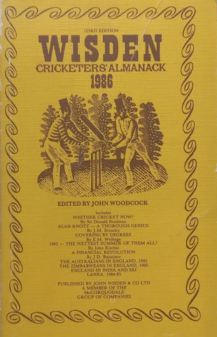 Wisden Cricketers’ Almanack 1986 | John Woodcock (Ed.)