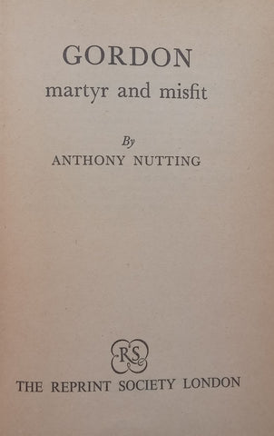 Gordon: Martyr and Misfit | Anthony Bunting