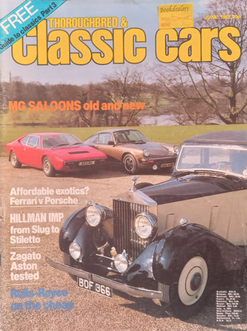 Thoroughbred & Classic Cars (June 1982)