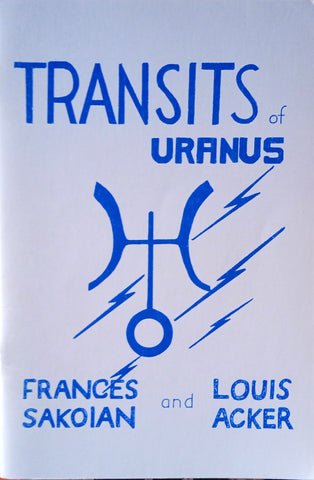 Transits of Uranus | Frances Sakoian and Louis Acker