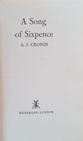 A Song of Sixpence | A.J. Cronin