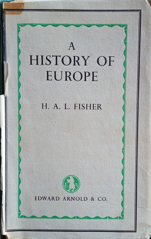 A History of Europe | H.A.L. Fisher