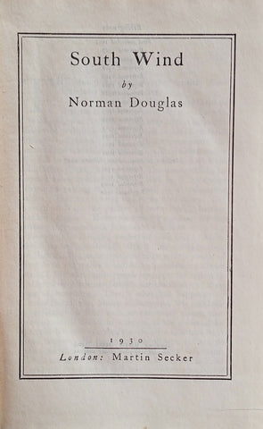 South Wind | Norman Douglas