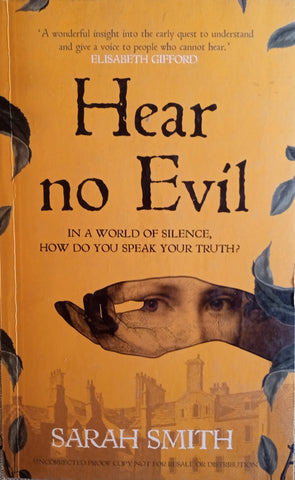 Hear No Evil [Proof Copy]  | Sarah Smith