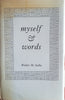 Myself & Words [Inscribed by the author] | Walter M. Sulke