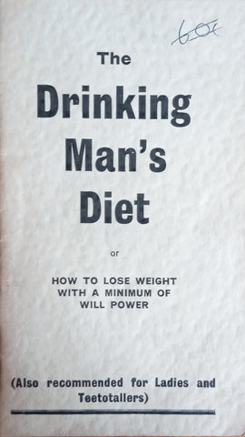 The Drinking Man's Diet | Gardner Jameson and Elliot Williams